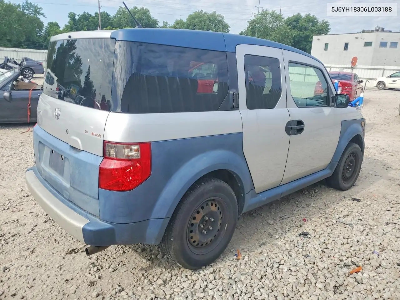 2006 Honda Element Lx VIN: 5J6YH18306L003188 Lot: 59398506