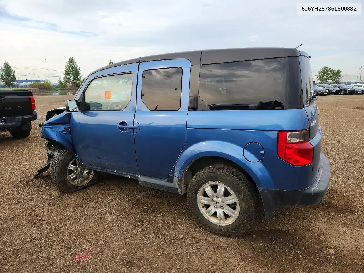 2006 Honda Element Ex VIN: 5J6YH28786L800832 Lot: 60240456