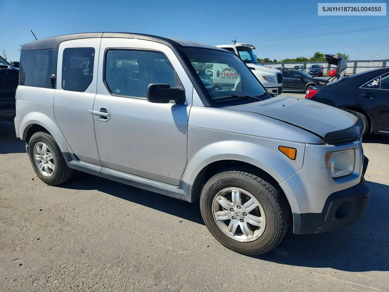 2006 Honda Element Ex VIN: 5J6YH18736L004550 Lot: 60519556