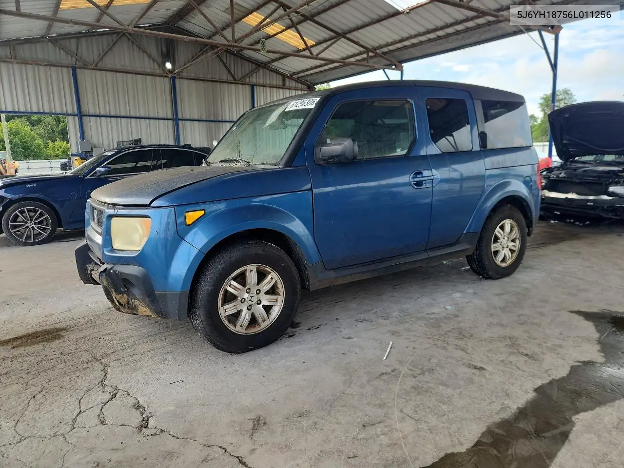 2006 Honda Element Ex VIN: 5J6YH18756L011256 Lot: 61296306