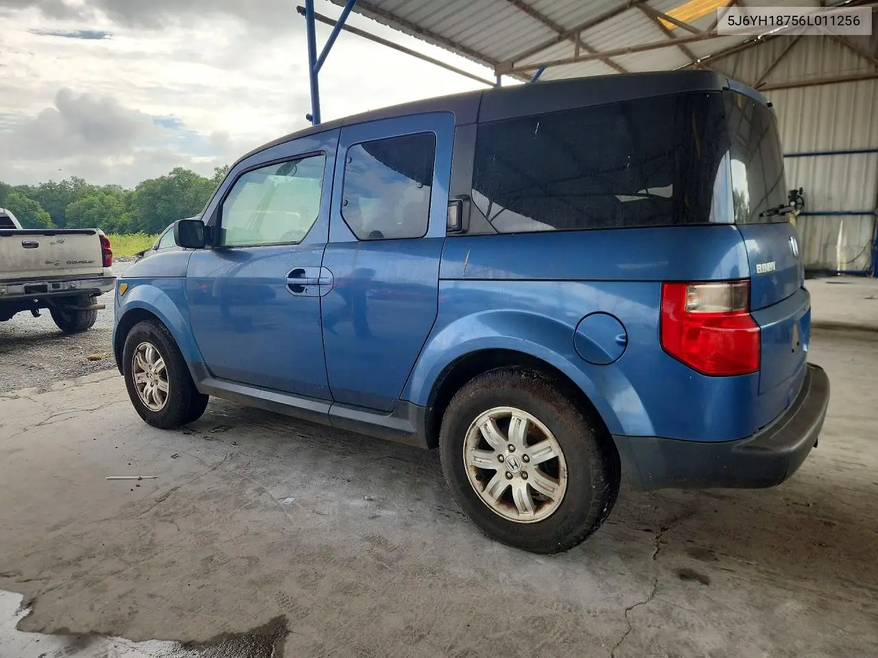 2006 Honda Element Ex VIN: 5J6YH18756L011256 Lot: 61296306
