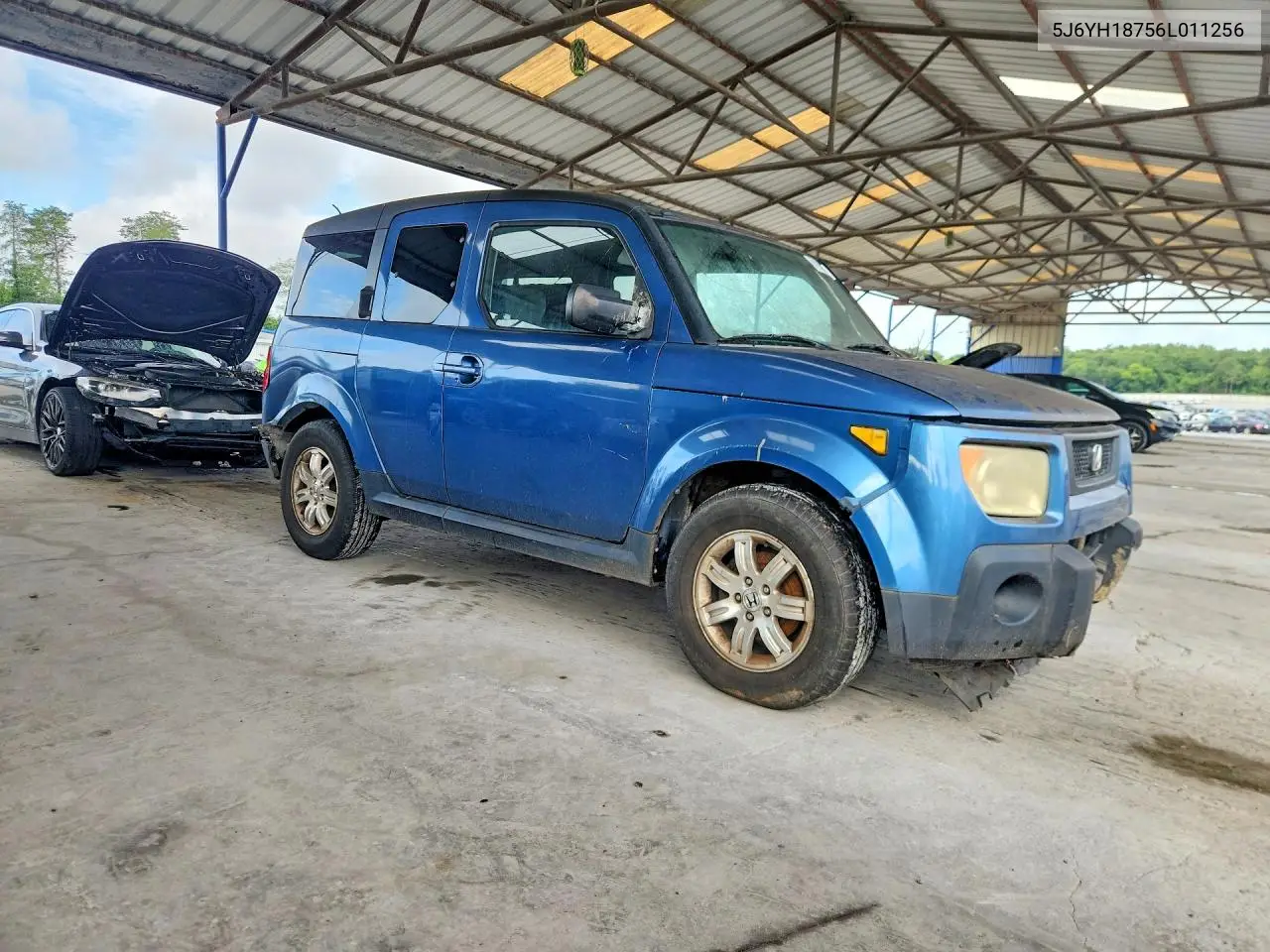 2006 Honda Element Ex VIN: 5J6YH18756L011256 Lot: 61296306