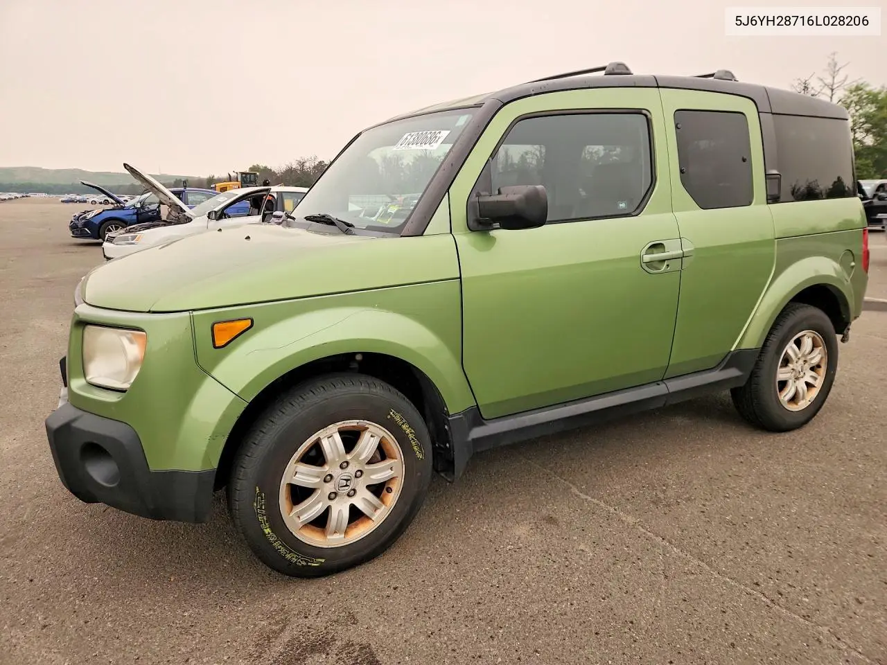 2006 Honda Element Ex VIN: 5J6YH28716L028206 Lot: 61380686
