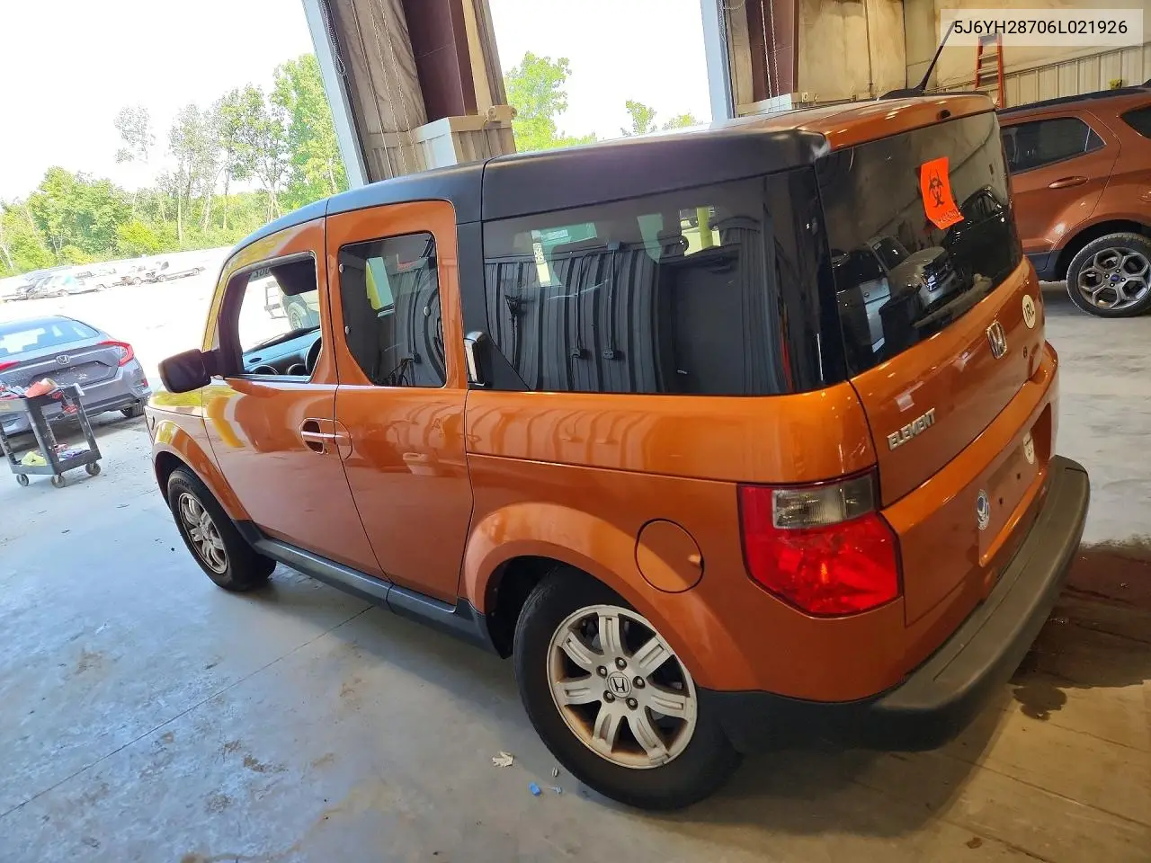 2006 Honda Element Ex VIN: 5J6YH28706L021926 Lot: 61608216
