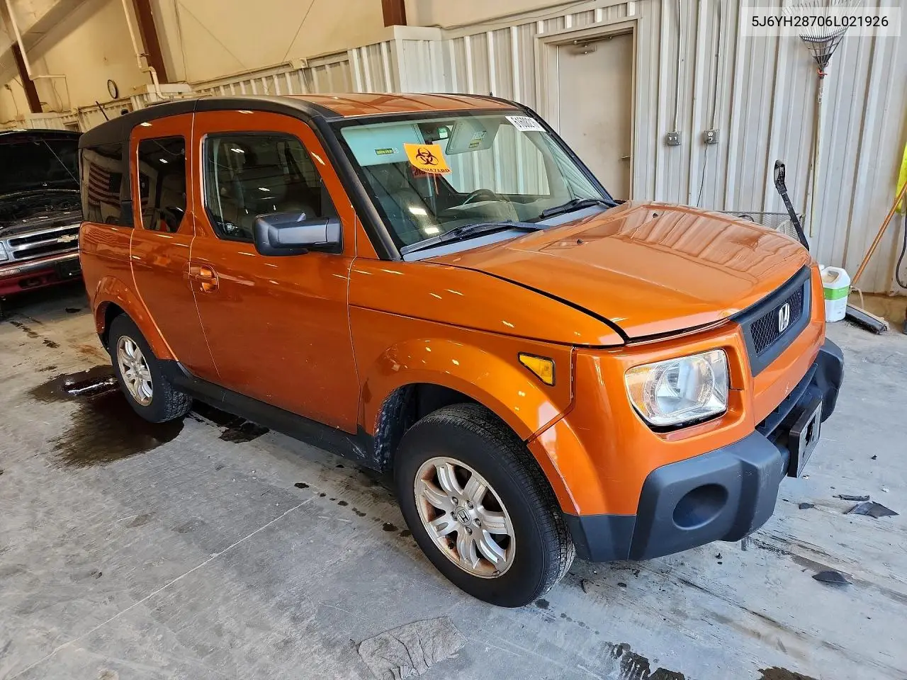 2006 Honda Element Ex VIN: 5J6YH28706L021926 Lot: 61608216