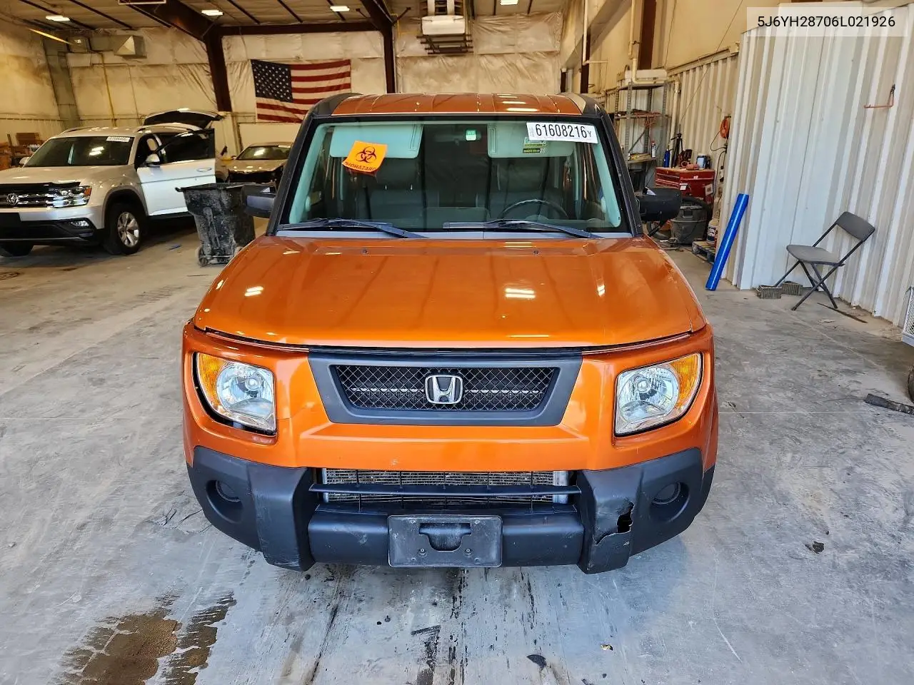 2006 Honda Element Ex VIN: 5J6YH28706L021926 Lot: 61608216