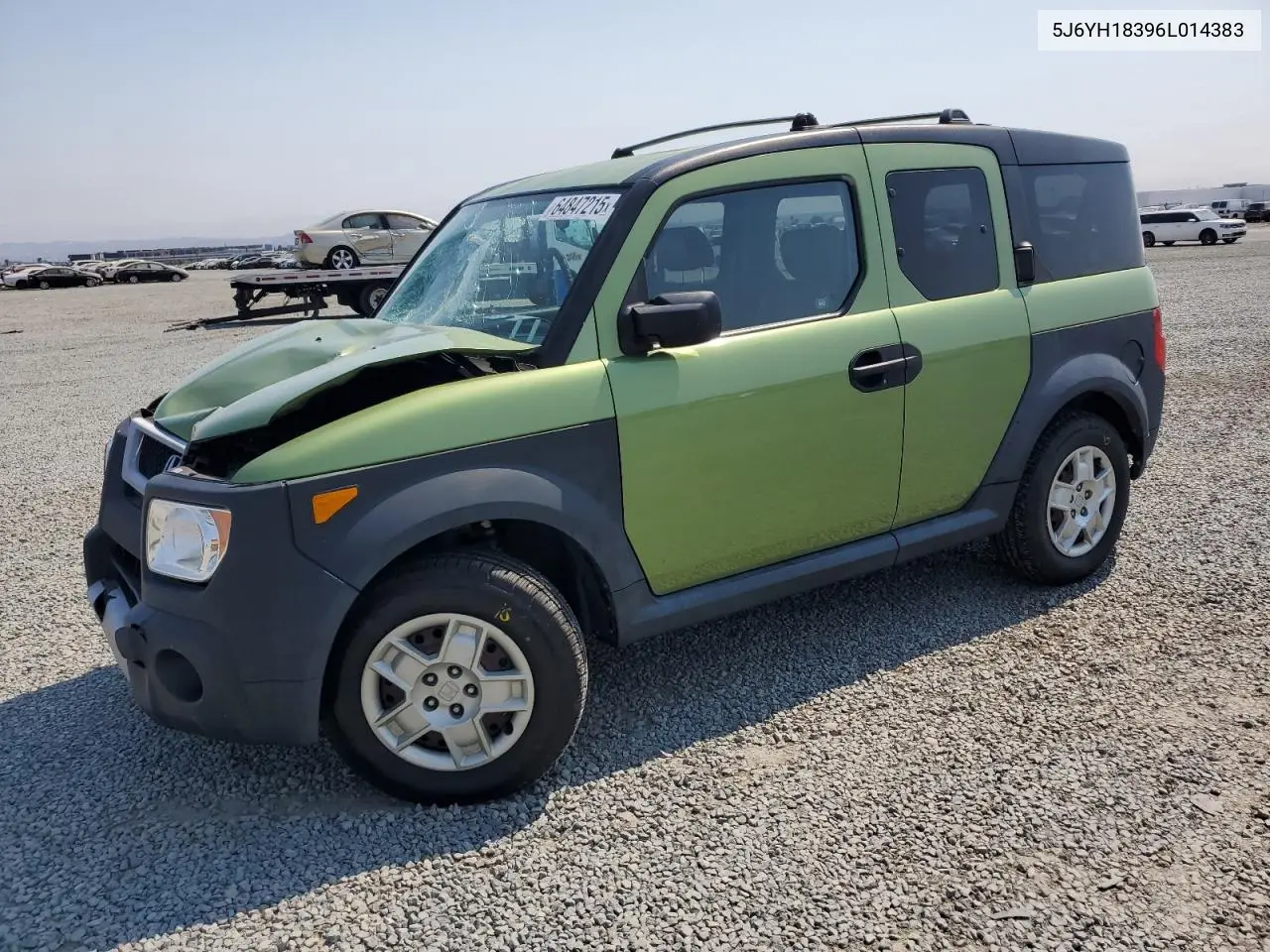 2006 Honda Element Lx VIN: 5J6YH18396L014383 Lot: 64847215