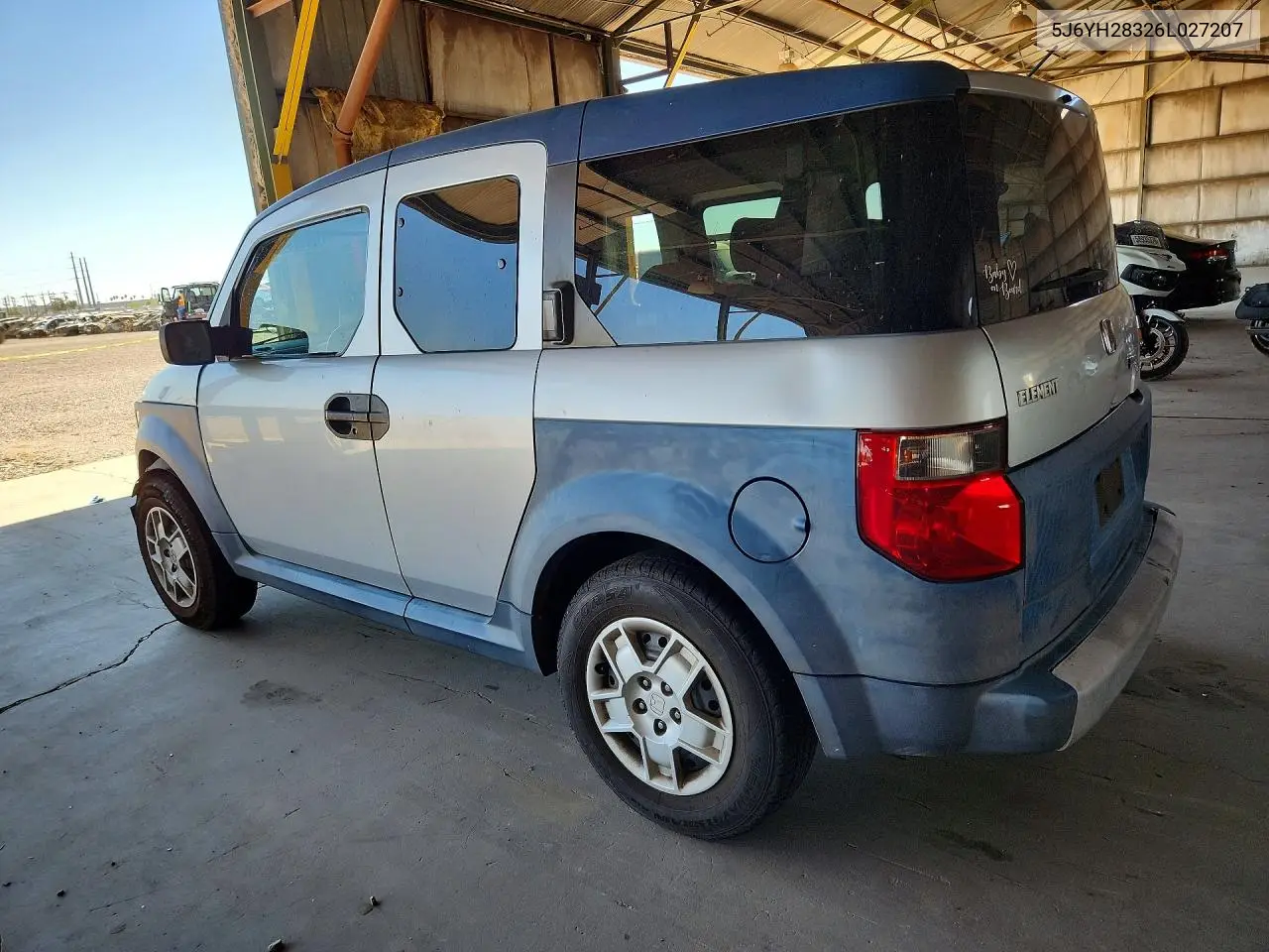 2006 Honda Element Lx VIN: 5J6YH28326L027207 Lot: 85985835