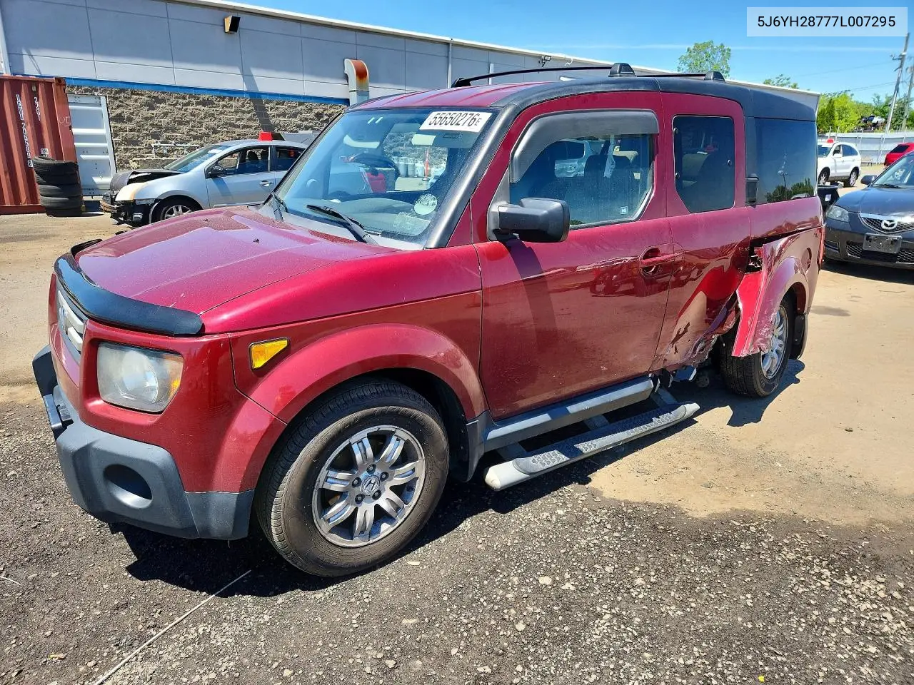 2007 Honda Element Ex VIN: 5J6YH28777L007295 Lot: 55650276