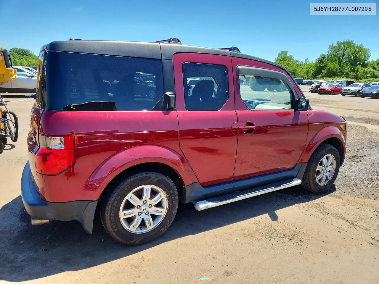 2007 Honda Element Ex VIN: 5J6YH28777L007295 Lot: 55650276