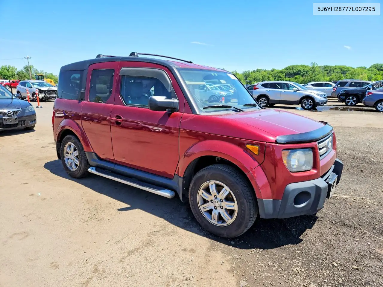 2007 Honda Element Ex VIN: 5J6YH28777L007295 Lot: 55650276