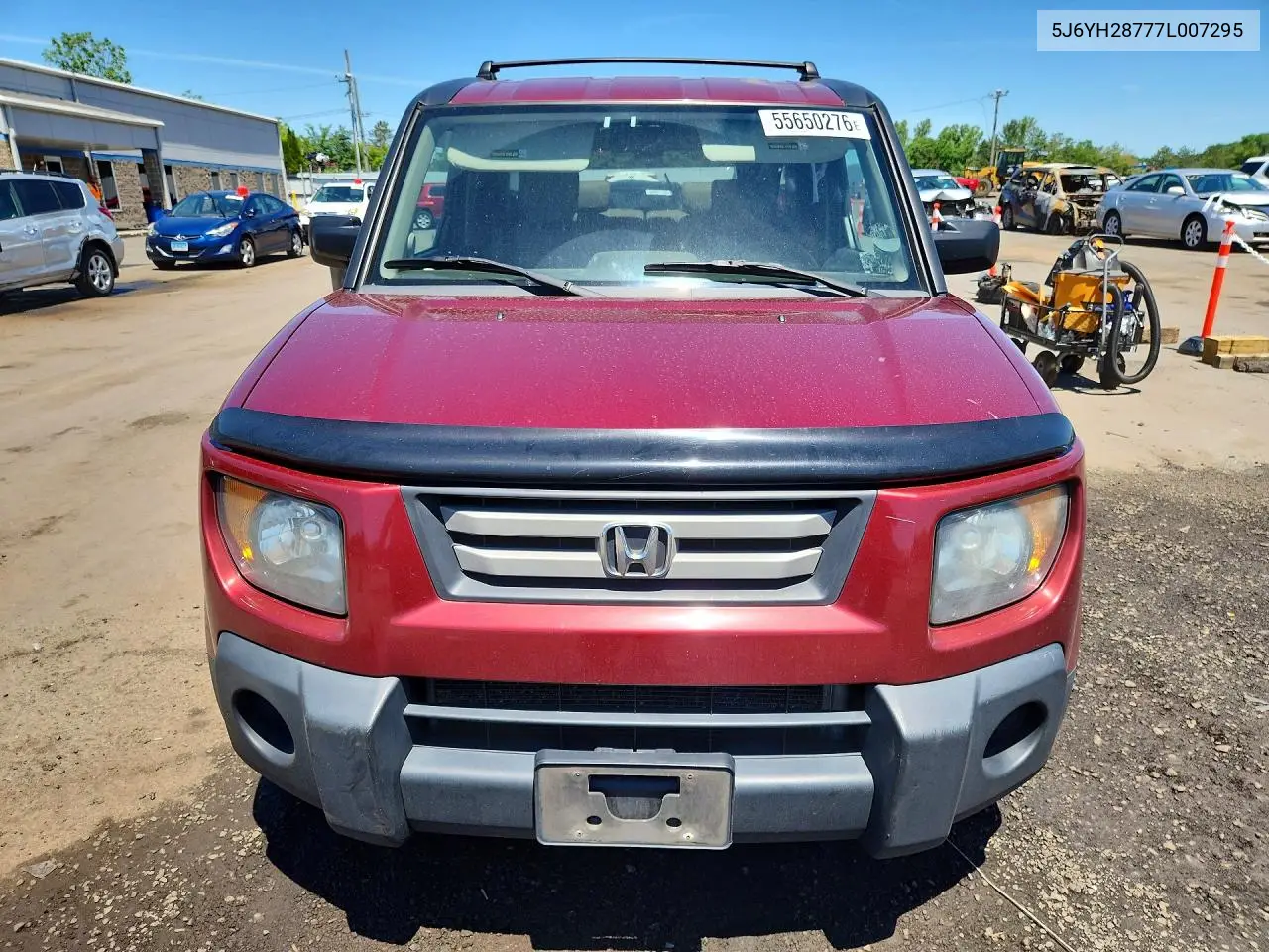 2007 Honda Element Ex VIN: 5J6YH28777L007295 Lot: 55650276
