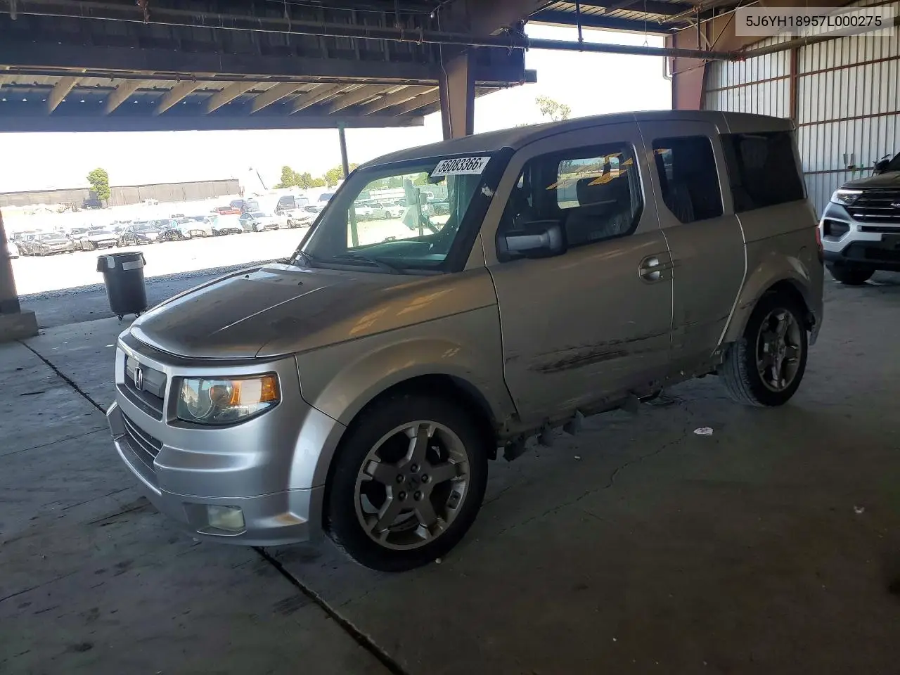 2007 Honda Element Sc VIN: 5J6YH18957L000275 Lot: 56083366