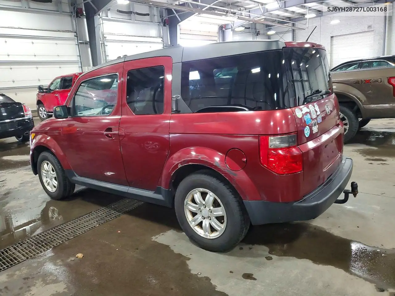 2007 Honda Element Ex VIN: 5J6YH28727L003168 Lot: 57323876