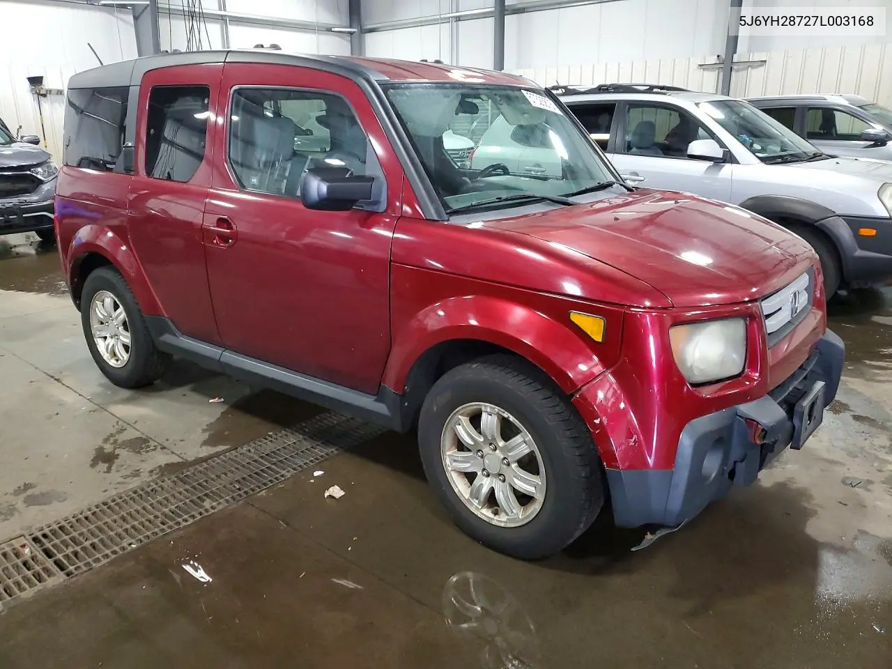 2007 Honda Element Ex VIN: 5J6YH28727L003168 Lot: 57323876