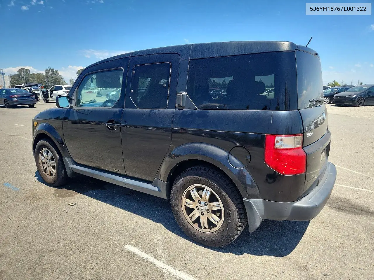 2007 Honda Element Ex VIN: 5J6YH18767L001322 Lot: 57433186