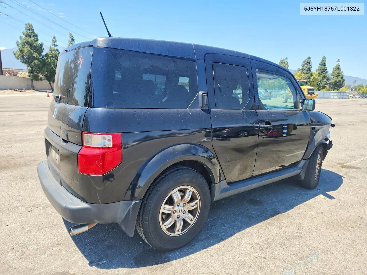 2007 Honda Element Ex VIN: 5J6YH18767L001322 Lot: 57433186