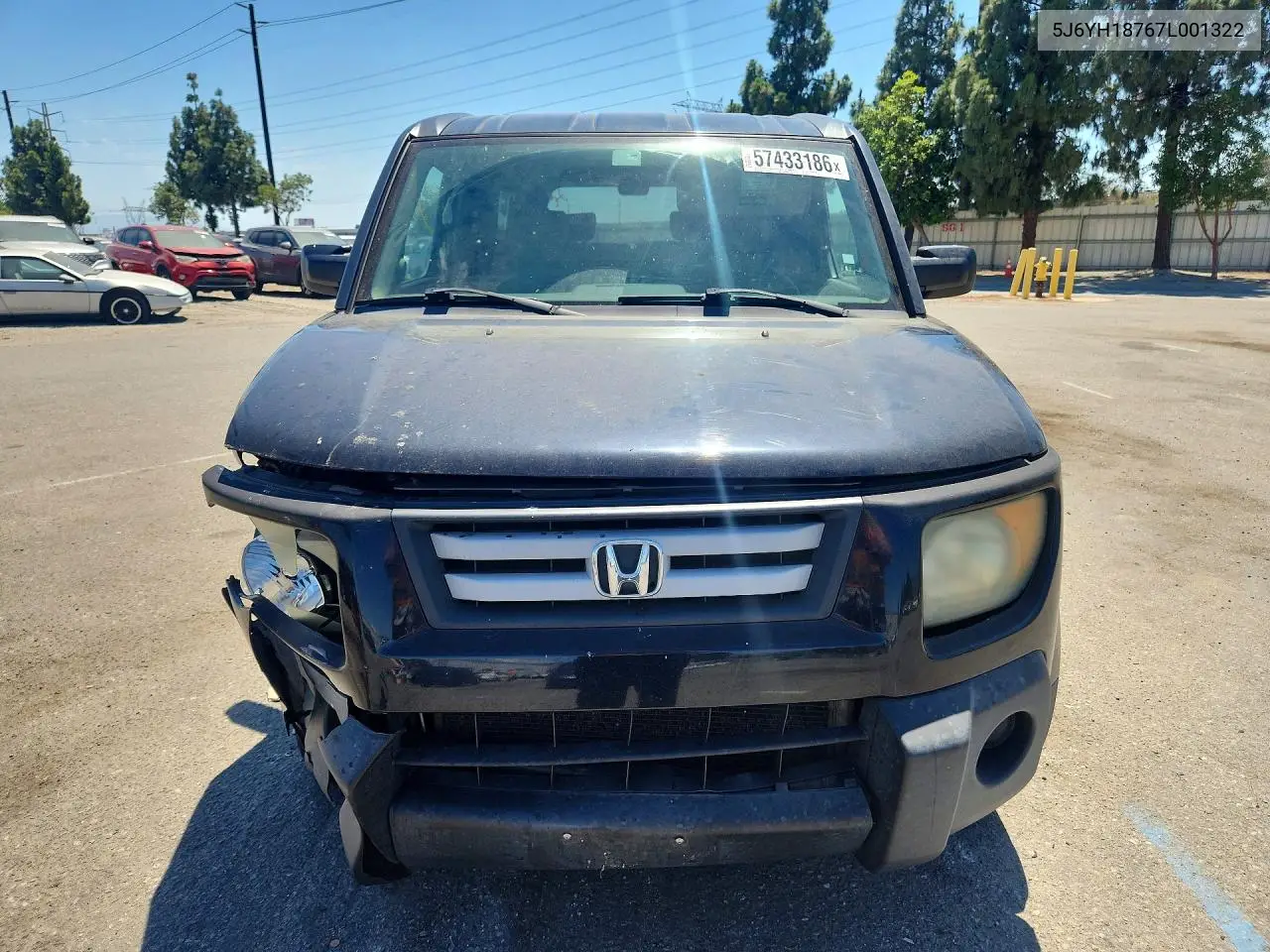 2007 Honda Element Ex VIN: 5J6YH18767L001322 Lot: 57433186