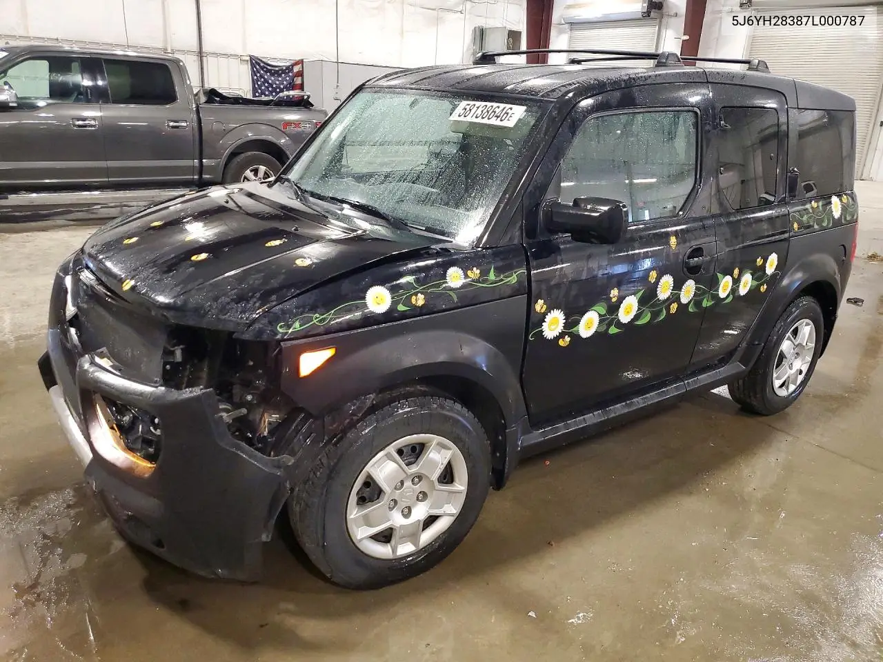 2007 Honda Element Lx VIN: 5J6YH28387L000787 Lot: 58138646