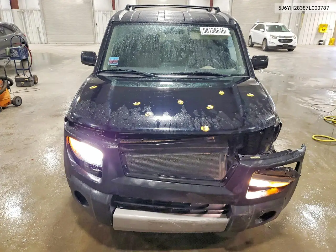 2007 Honda Element Lx VIN: 5J6YH28387L000787 Lot: 58138646