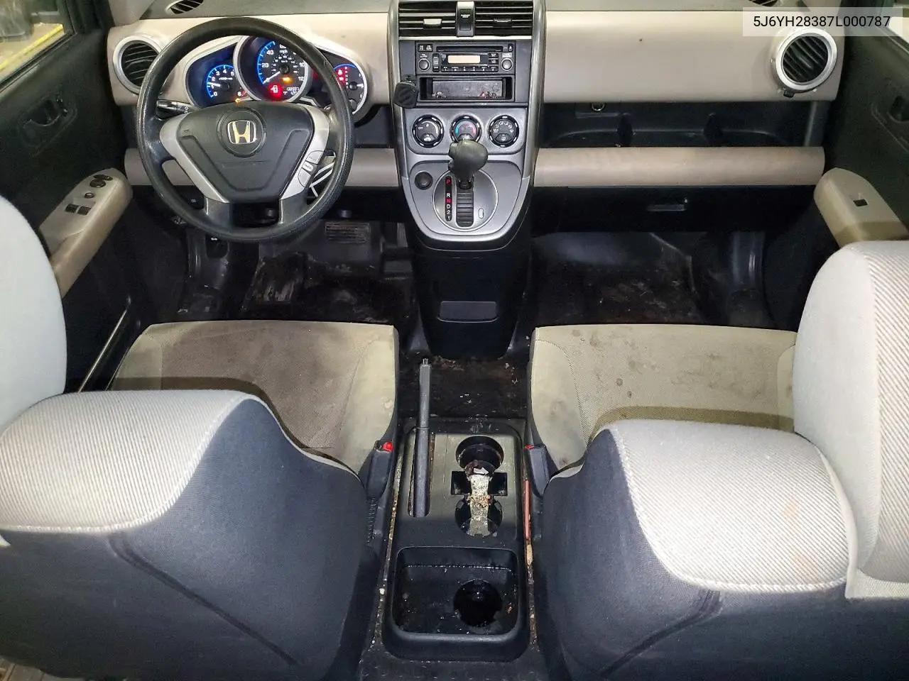 2007 Honda Element Lx VIN: 5J6YH28387L000787 Lot: 58138646