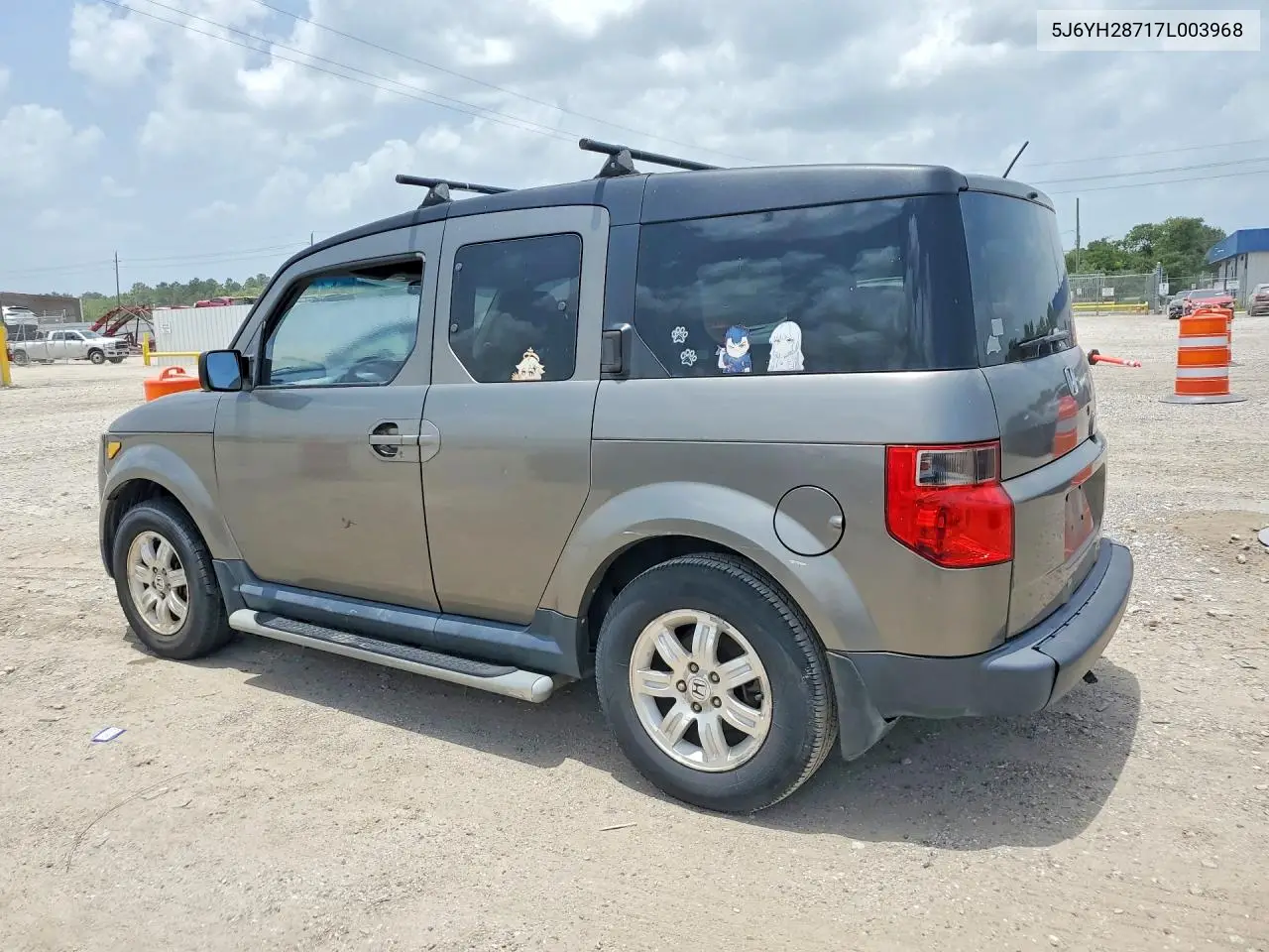 2007 Honda Element Ex VIN: 5J6YH28717L003968 Lot: 59207496
