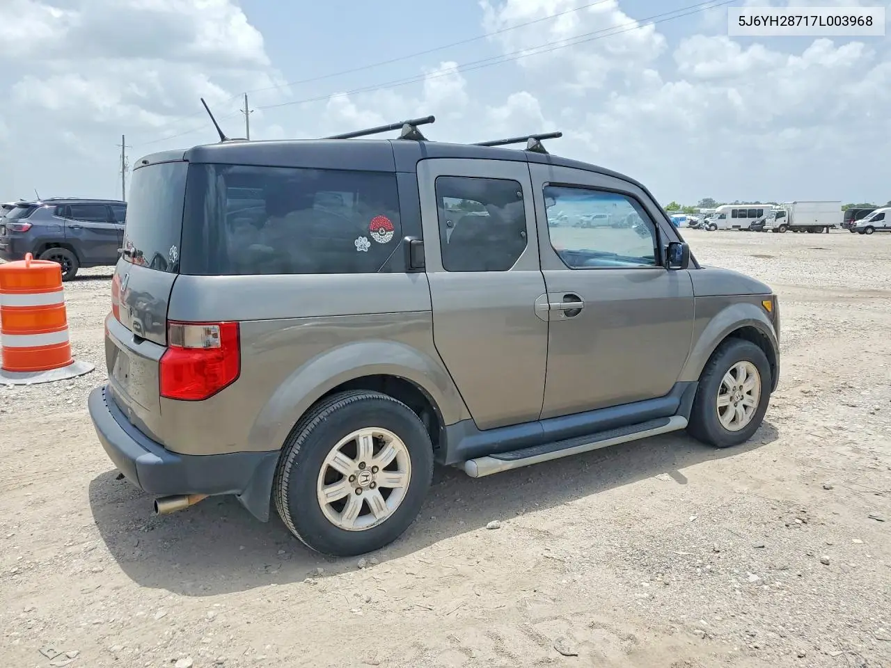 2007 Honda Element Ex VIN: 5J6YH28717L003968 Lot: 59207496