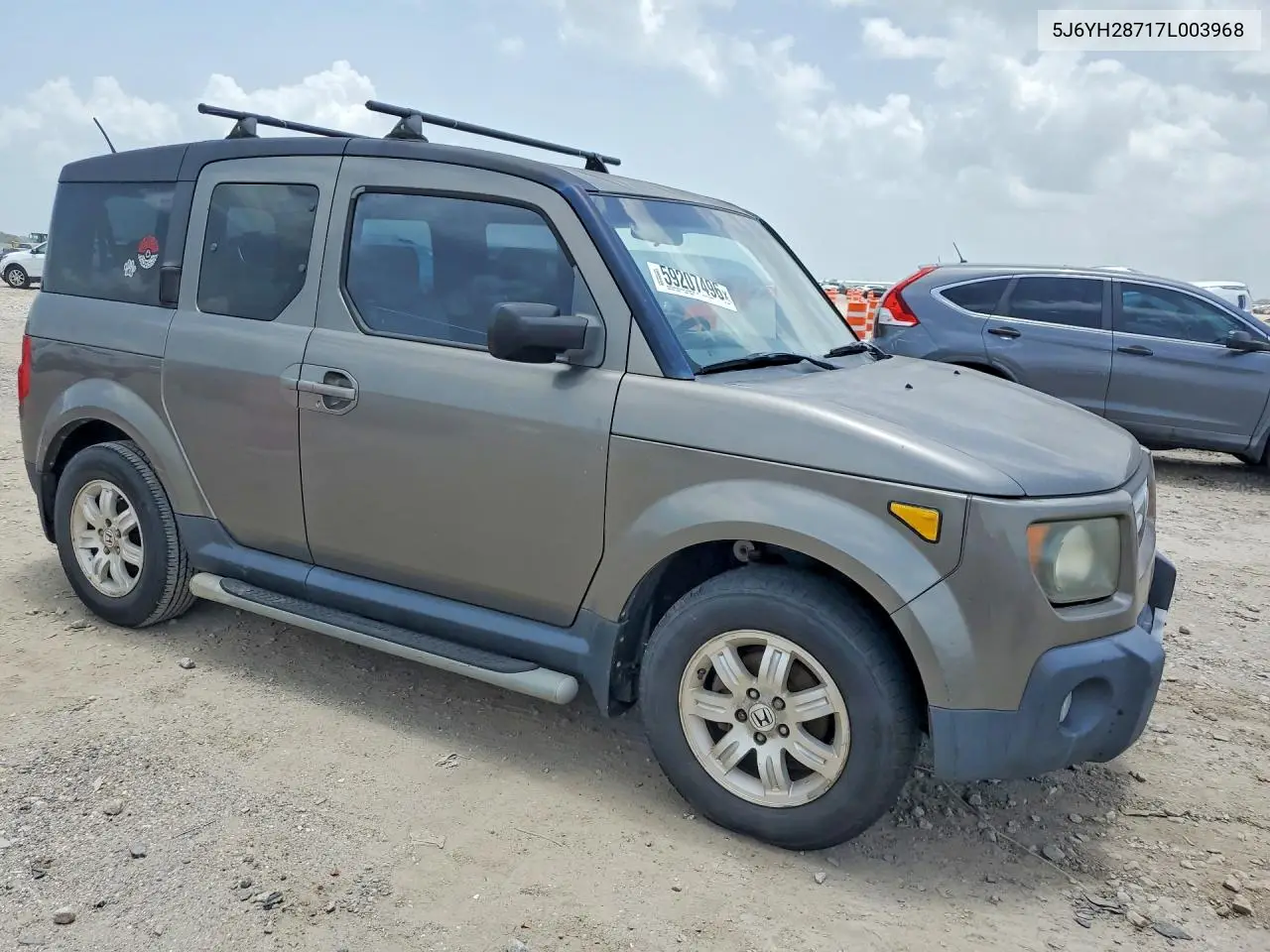 2007 Honda Element Ex VIN: 5J6YH28717L003968 Lot: 59207496