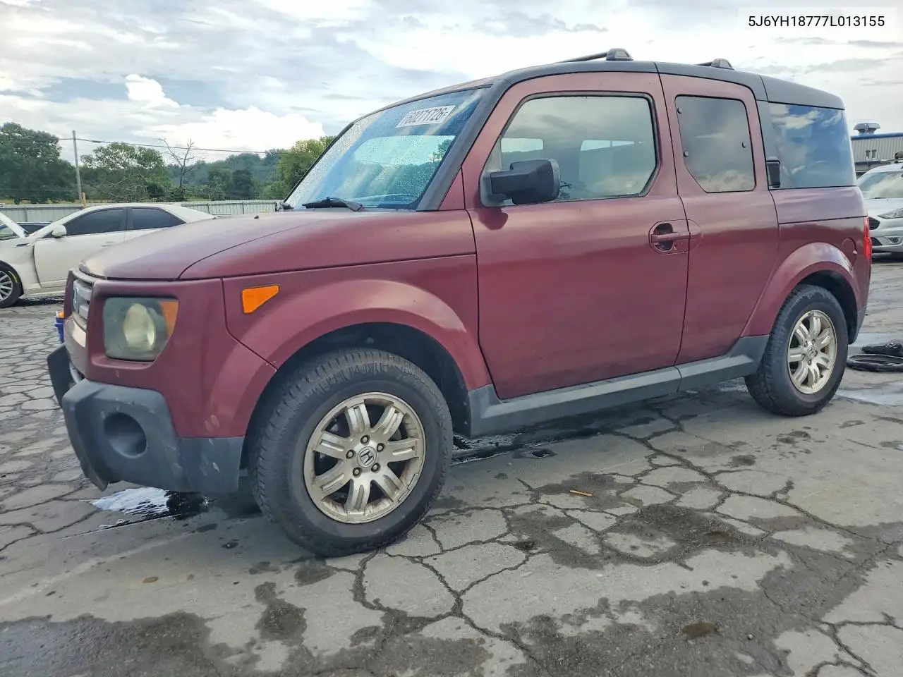 2007 Honda Element Ex VIN: 5J6YH18777L013155 Lot: 60271726