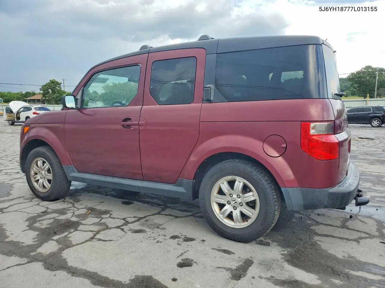 2007 Honda Element Ex VIN: 5J6YH18777L013155 Lot: 60271726