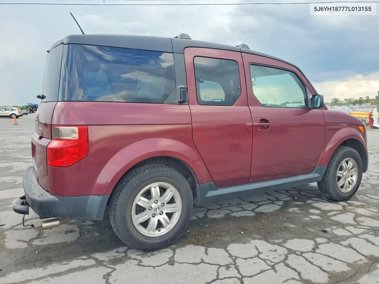 2007 Honda Element Ex VIN: 5J6YH18777L013155 Lot: 60271726