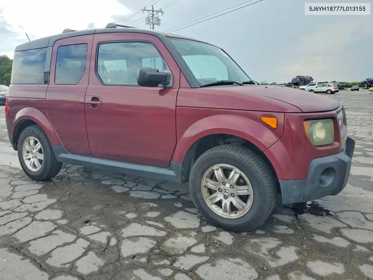 2007 Honda Element Ex VIN: 5J6YH18777L013155 Lot: 60271726