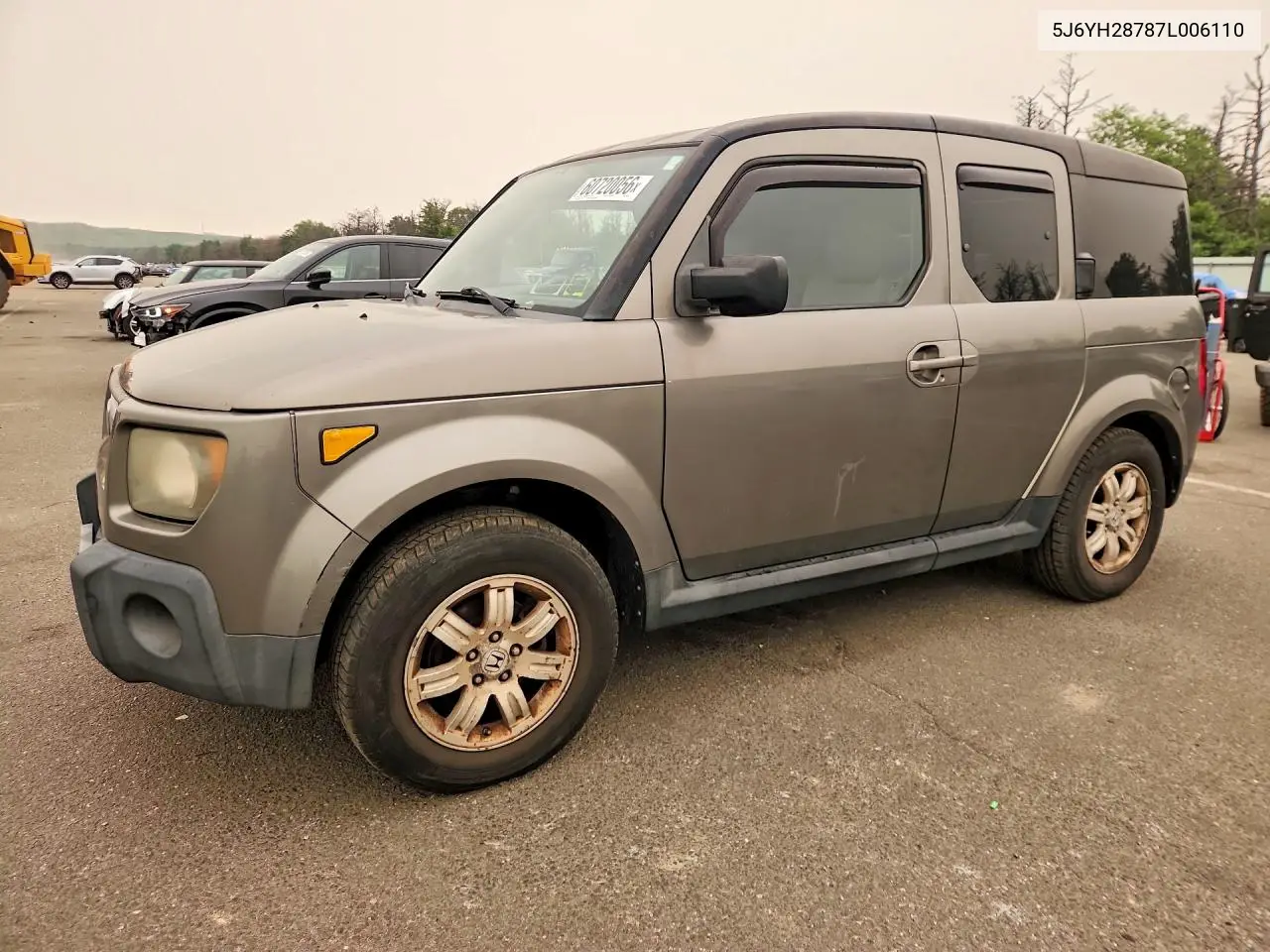 2007 Honda Element Ex VIN: 5J6YH28787L006110 Lot: 60720056