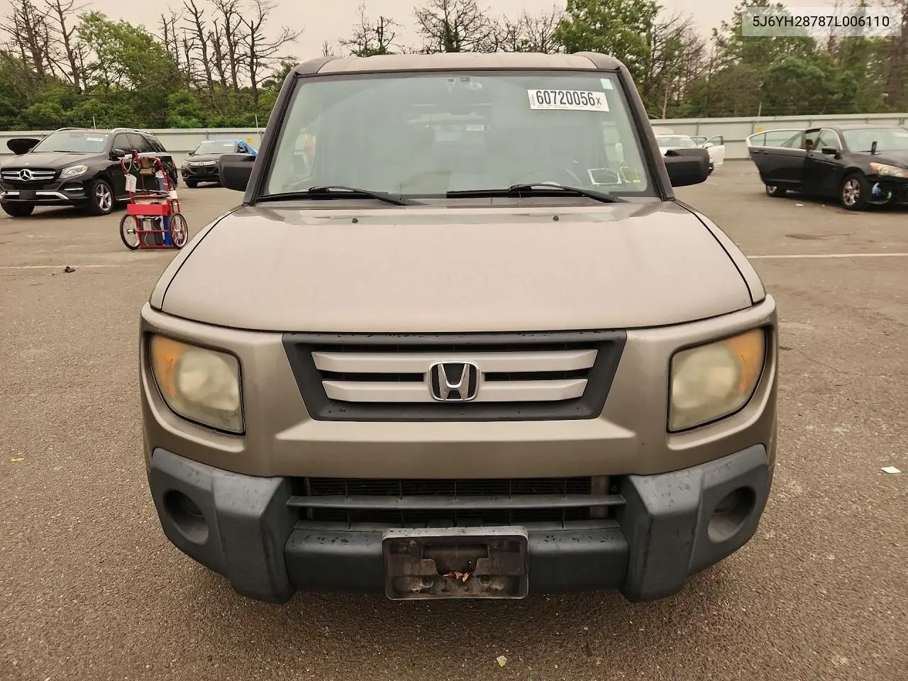 2007 Honda Element Ex VIN: 5J6YH28787L006110 Lot: 60720056