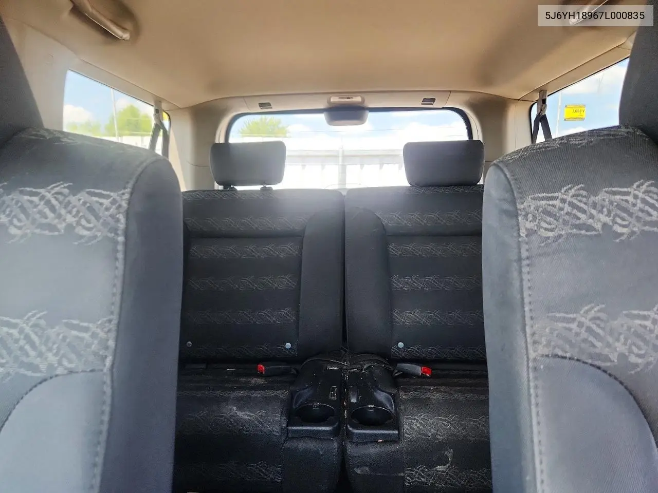 2007 Honda Element Sc VIN: 5J6YH18967L000835 Lot: 60995646