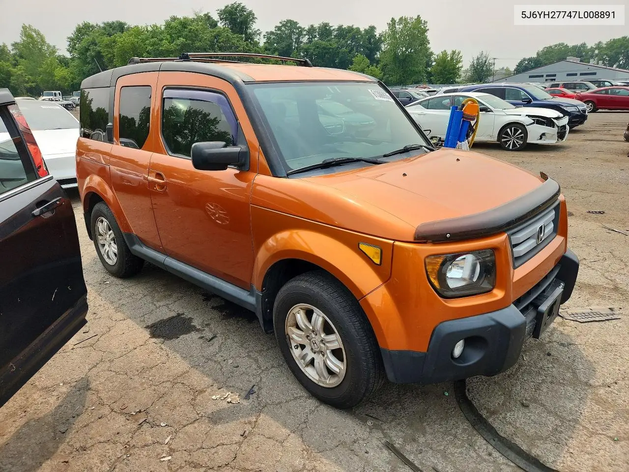 2007 Honda Element Ex VIN: 5J6YH27747L008891 Lot: 61306936