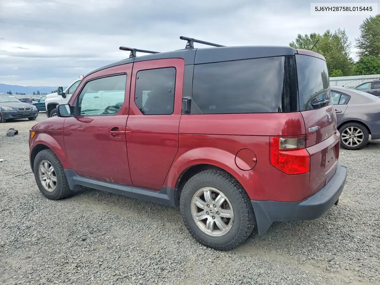 2008 Honda Element Ex VIN: 5J6YH28758L015445 Lot: 51012416