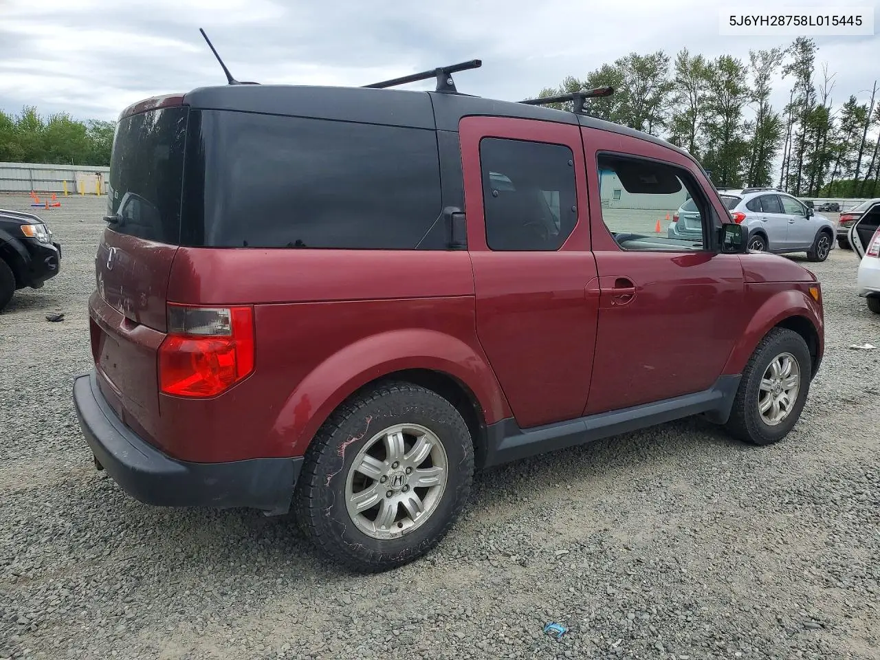 2008 Honda Element Ex VIN: 5J6YH28758L015445 Lot: 51012416