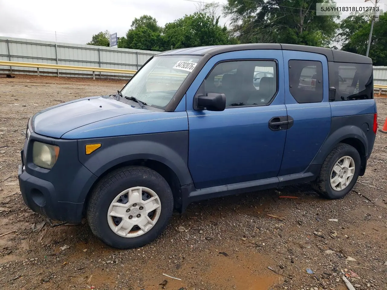 2008 Honda Element Lx VIN: 5J6YH18318L012713 Lot: 54792076