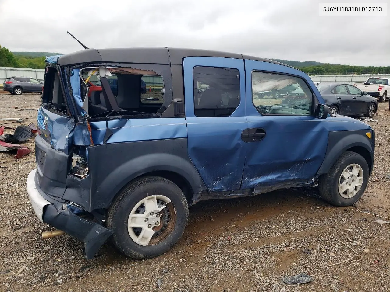 2008 Honda Element Lx VIN: 5J6YH18318L012713 Lot: 54792076