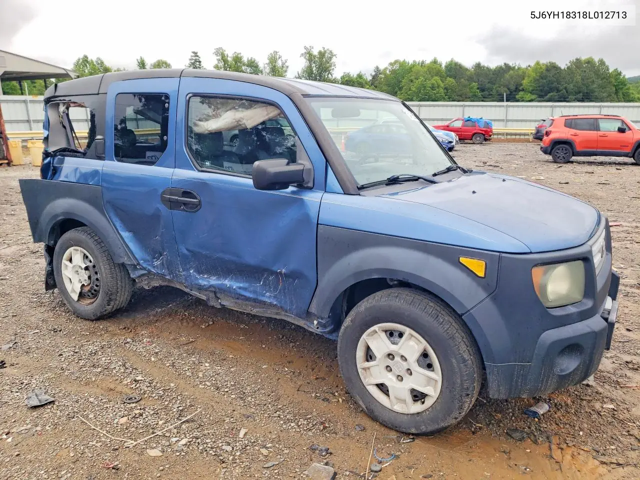 2008 Honda Element Lx VIN: 5J6YH18318L012713 Lot: 54792076