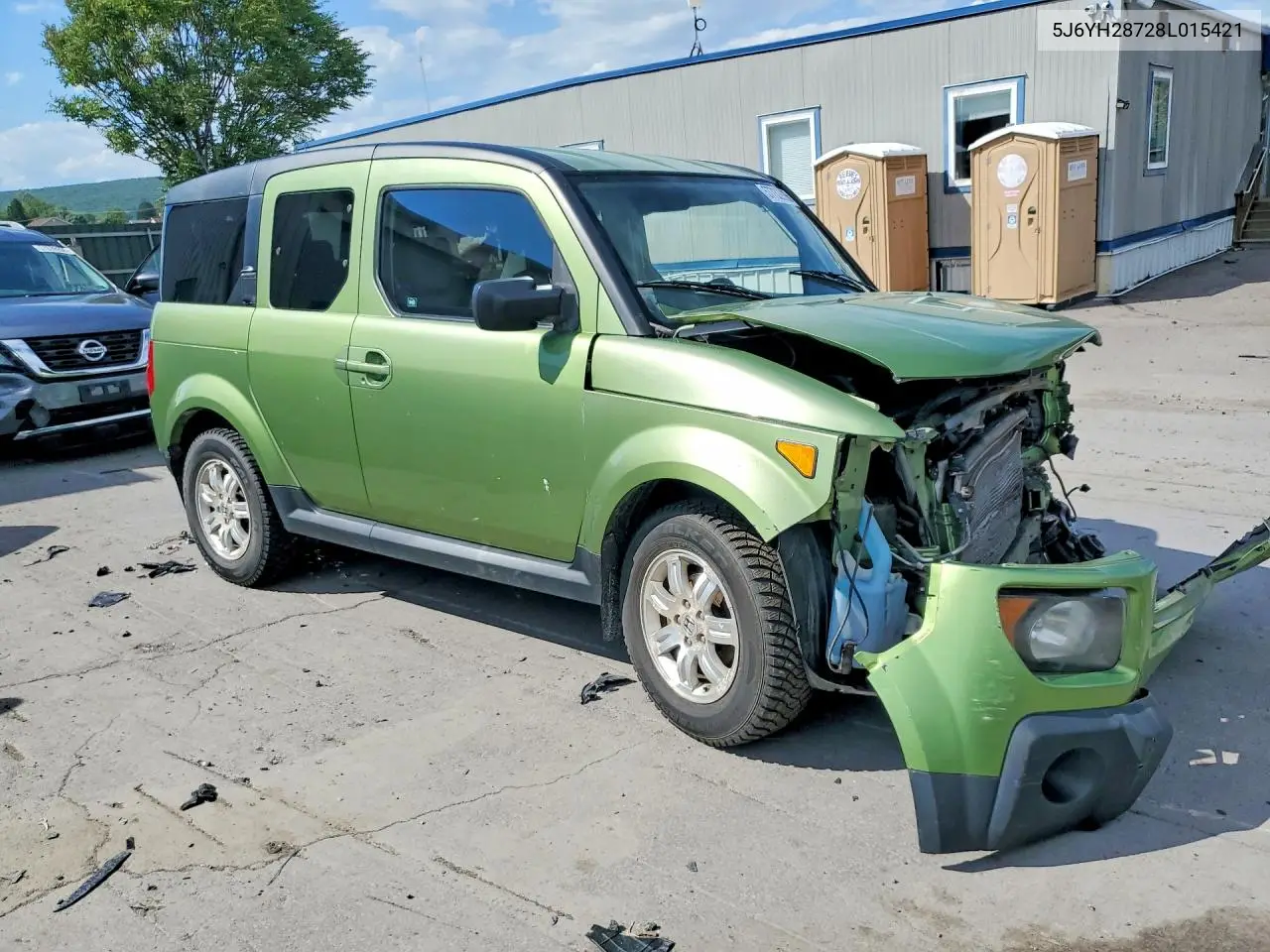 2008 Honda Element Ex VIN: 5J6YH28728L015421 Lot: 57732926