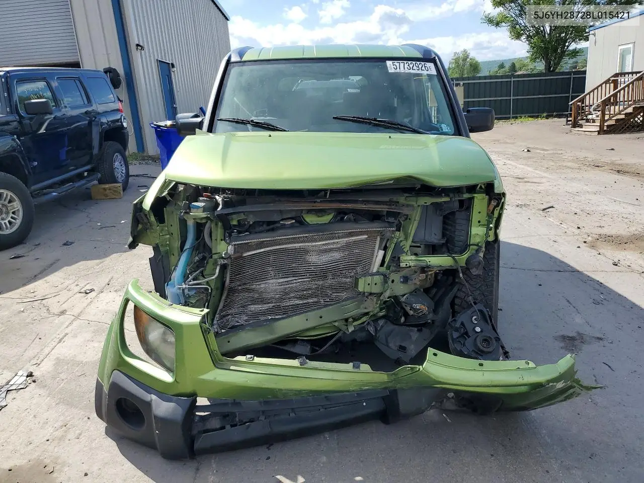 2008 Honda Element Ex VIN: 5J6YH28728L015421 Lot: 57732926