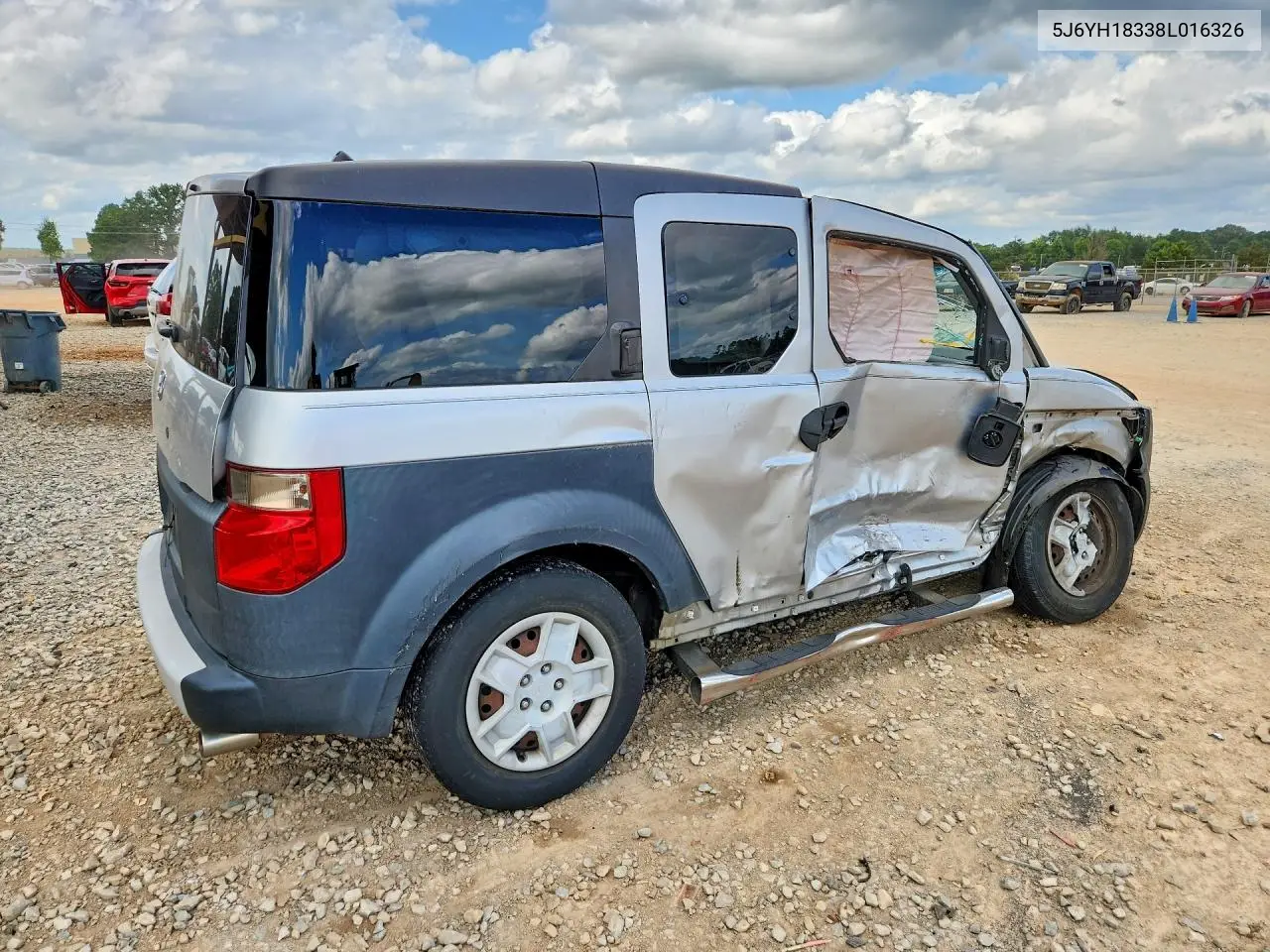 2008 Honda Element Lx VIN: 5J6YH18338L016326 Lot: 57975346