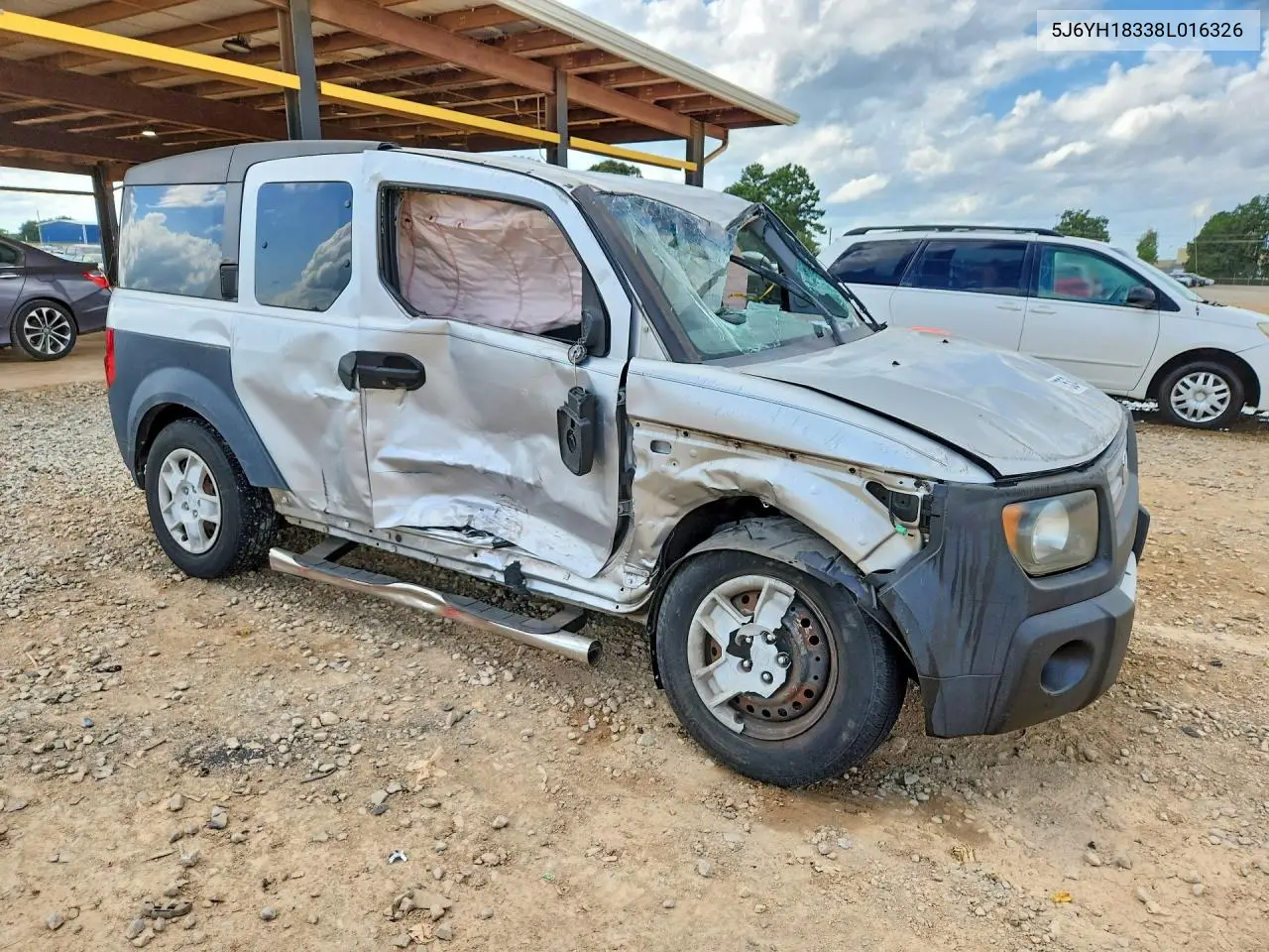 2008 Honda Element Lx VIN: 5J6YH18338L016326 Lot: 57975346