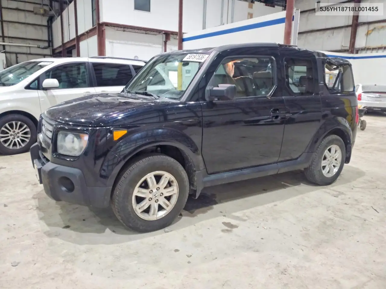 2008 Honda Element Ex VIN: 5J6YH18718L001455 Lot: 58197536