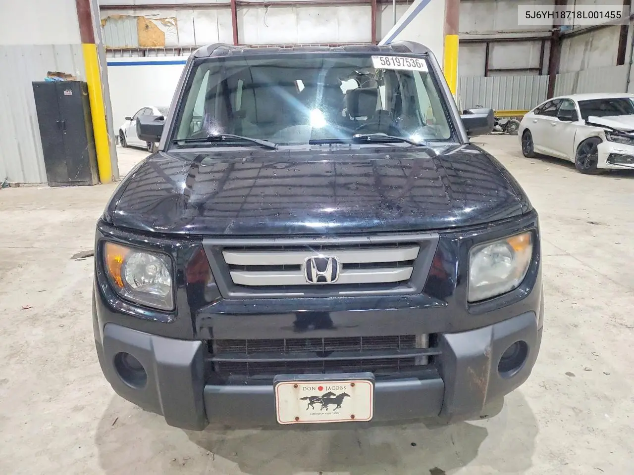 2008 Honda Element Ex VIN: 5J6YH18718L001455 Lot: 58197536