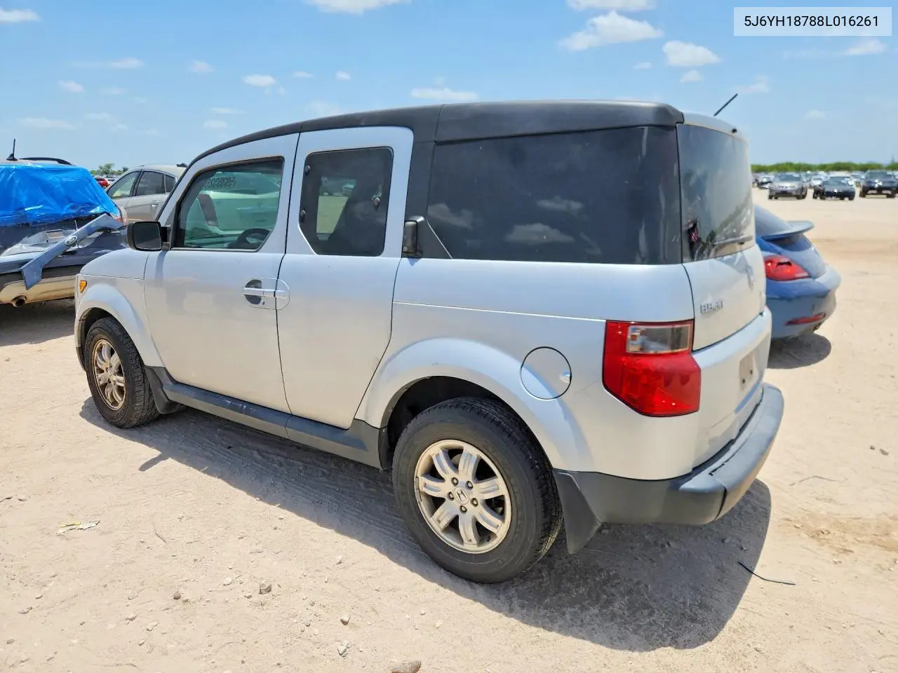 2008 Honda Element Ex VIN: 5J6YH18788L016261 Lot: 59353266