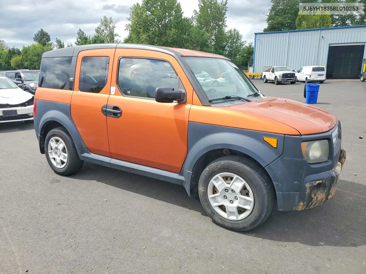 2008 Honda Element Lx VIN: 5J6YH18358L010253 Lot: 59395436