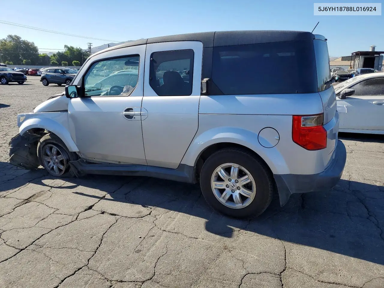 2008 Honda Element Ex VIN: 5J6YH18788L016924 Lot: 59616906